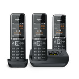 Gigaset COMFORT 550A Analog telefon Nummervisning Sort