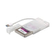 i-tec MYSAFEU314 drevkabinet HDD/SSD kabinet Hvid 2.5"