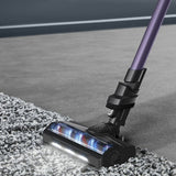 Rowenta RH6A31 2-i-1 stangstøvsuger Batteri Dry Poseløs 140 W Sort, Lilla