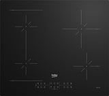 Beko HII64200SFMT Sort Indbygget 59 cm Zone induktionskogeplade 4 zone(s)