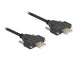 DeLOCK 80479 USB-kabel USB 2.0 1 m USB A 0,48 Gbit/sek. Sort
