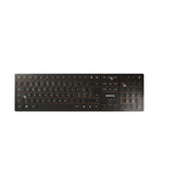CHERRY DW 9100 SLIM tastatur Mus inkluderet Universel RF trådløs + Bluetooth QWERTZ Schweizisk Sort