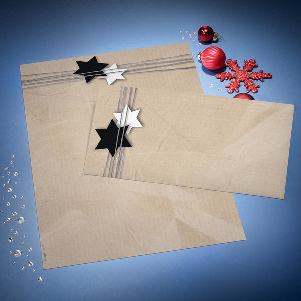 Sigel Christmas Motif Papers Gavepapir Papir