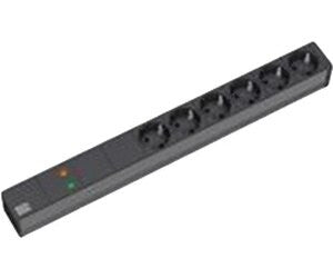 Bachmann 333.536 strømforsyningsenhed (PDU) 6 AC stikkontakt(er) 1U Sort