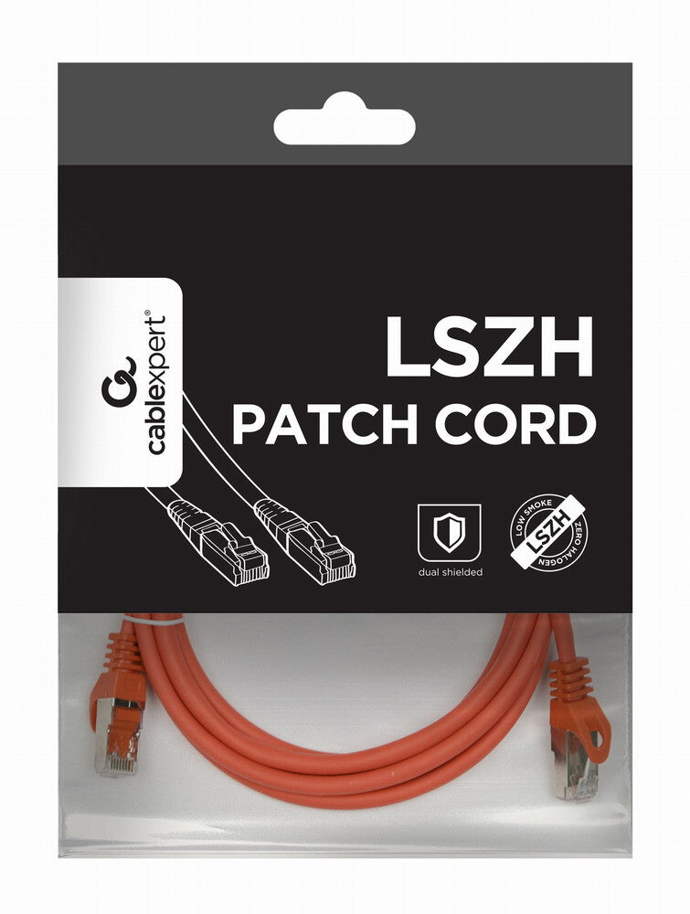 Gembird PP6A-LSZHCU-R-2M netværkskabel Rød Cat6a S/FTP (S-STP)