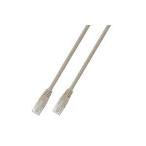 EFB Elektronik RJ45 U/UTP Cat.5e netværkskabel Grå 15 m Cat5e U/UTP (UTP)