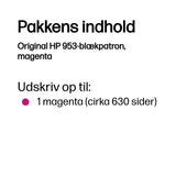 HP Original 953-blækpatron, magenta