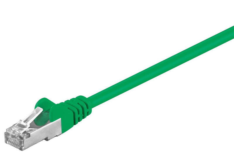 Goobay 68619 netværkskabel Grøn 0,25 m Cat5e F/UTP (FTP)