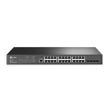 TP-Link JetStream TL-SG3428 netværksswitch Administreret L2/L3 Gigabit Ethernet (10/100/1000) 1U Sort
