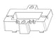 Grandstream Networks wallmounting kit per GRP260x telefonbeslag & -stand Sort, Grå