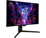 Asrock PGO27QFS computerskærm 68,6 cm (27") 2560 x 1440 pixel Quad HD OLED Bord Sort