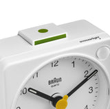 Braun BC02XW Quartz alarmur Hvid