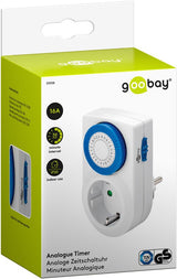 Goobay 59038 elektronisk tæller Hvid Daglig timer