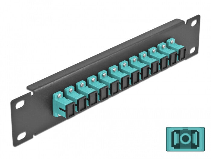 DeLOCK 66763 patch panel 1U