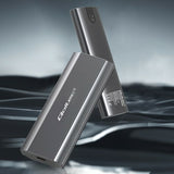 Qoltec 52271 drevkabinet SSD kabinet Grå M.2