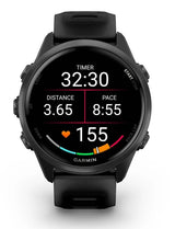 Garmin Forerunner 570 3,05 cm (1.2") AMOLED 42 mm Digital 390 x 390 pixel Berøringsskærm Sort Wi-Fi GPS (satellit)