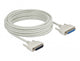 DeLOCK 83678 serielkabel Beige 10 m D-Sub 25 Pin
