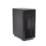 StarTech.com RK3236BKF stativ 32U Fritstående reol Sort