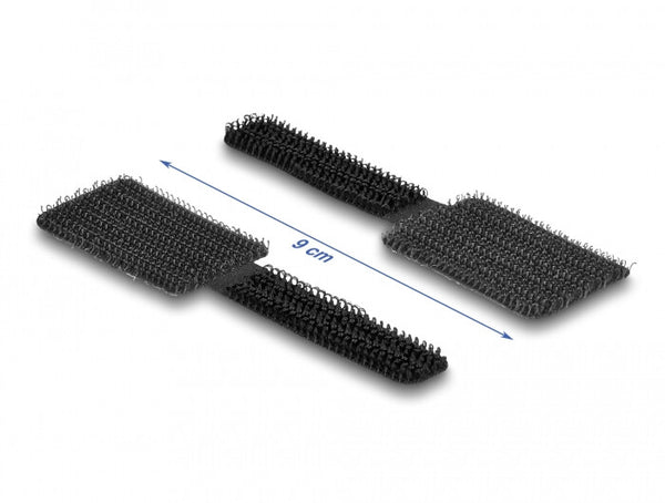 DeLOCK 19582 velcro lynlås Polyester Sort 10 stk