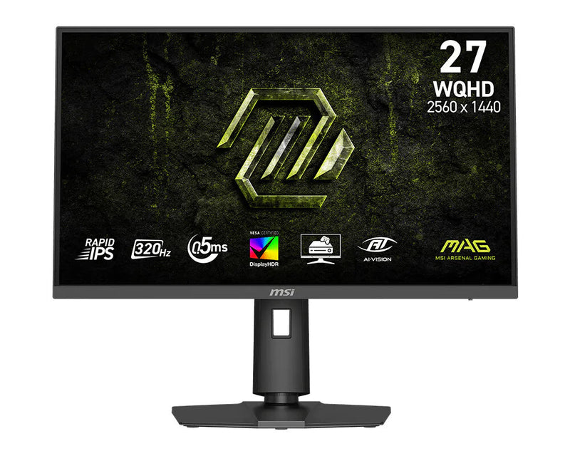 MSI MAG 274QPFDE X32 computerskærm 68,6 cm (27") 2560 x 1440 pixel Wide Quad HD LED Sort