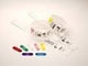 Zebra Clips for use with QuickClip Wristbands Rød