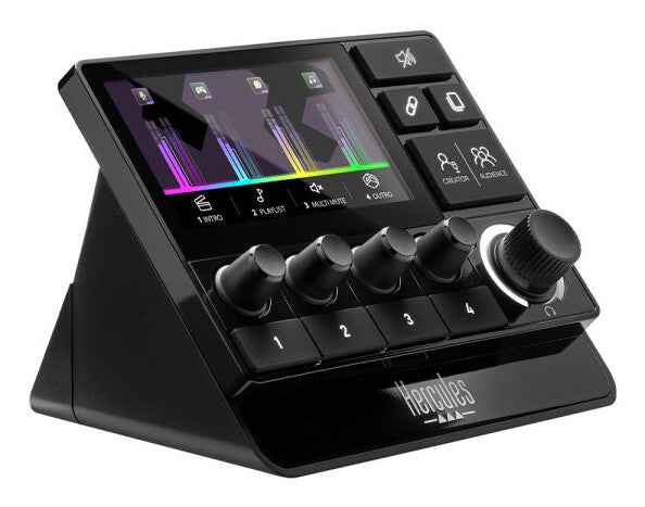 Hercules Stream 200 XLR Sort 9 knapper