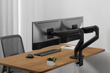 Digitus DA-90474 skærmbeslag og -stativer 114,3 cm (45") Skrivebord Sort