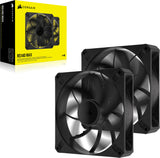 Corsair RS140 MAX Computerkabinet Ventilator 14 cm Sort 2 stk