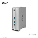 CLUB3D CSV-1568 dockingstation Docking USB 3.2 Gen 2 (3.1 Gen 2) Type-C Metallic