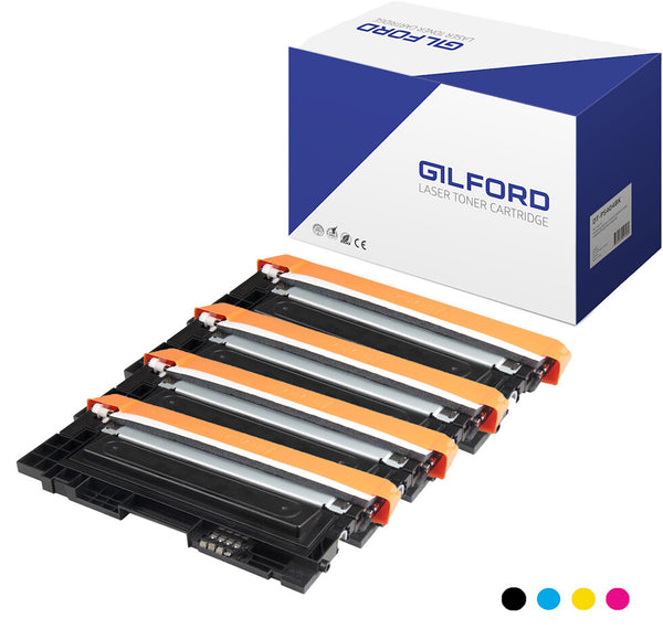 Gilford C404S/ELS #KIT tonerpatron 1 stk Kompatibel Sort, Blå, Magenta, Gul