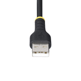 StarTech.com RLTCUB1MBK USB-kabel USB 2.0 1 m USB A Micro-USB B 0,48 Gbit/sek. Sort