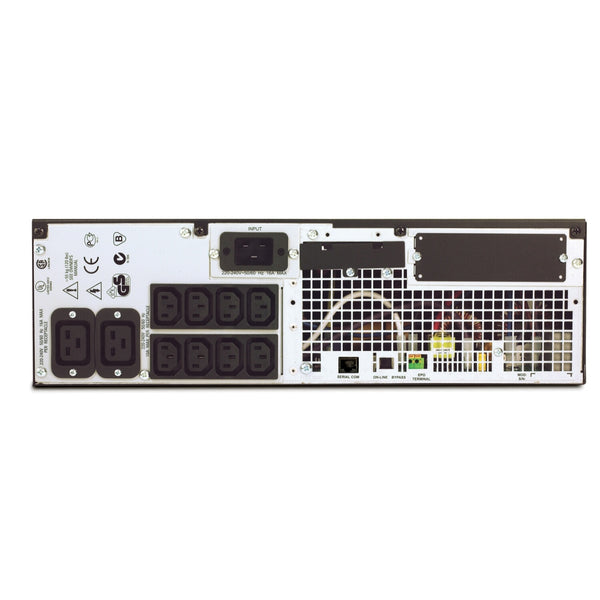 APC Smart-UPS RT 3000VA UPS-enhed Dobbeltkonvertering (online) 3 kVA 2100 W 10 AC stikkontakt(er)