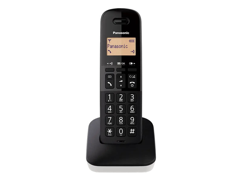 Panasonic KX-TGB610JTW telefon Analog/DECT-telefon Nummervisning Sort, Hvid