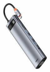 Baseus Joystar USB Type-C 5000 Mbit/s Grå