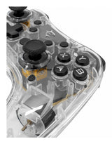 White Shark LEGION Transparent Bluetooth/USB Gamepad Analog/digital Android, PC, Playstation 3, iOS, PlayStation 4, Nintendo Switch