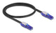 DeLOCK 80925 netværkskabel Sort, Violet 0,5 m Cat6 U/UTP (UTP)