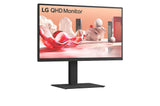 LG 27BA75QB-B.AEU computerskærm 68,6 cm (27") 2560 x 1440 pixel Wide Quad HD LED Sort