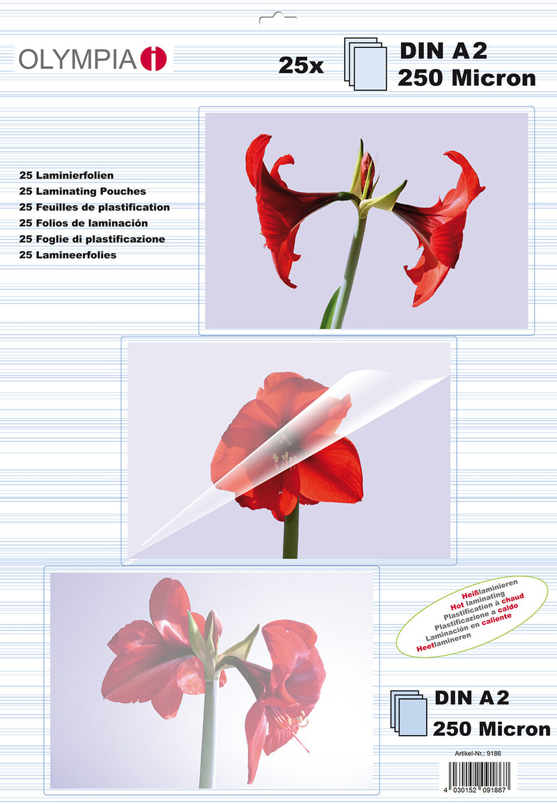 Olympia 9186 plastlomme 25 stk