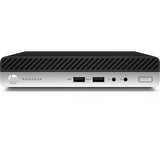 T1A HP ProDesk 400 G4 Refurbished Intel® Core™ i5 i5-8400T 8 GB DDR4-SDRAM 256 GB SSD Windows 11 Pro Mini PC Sort, Sølv