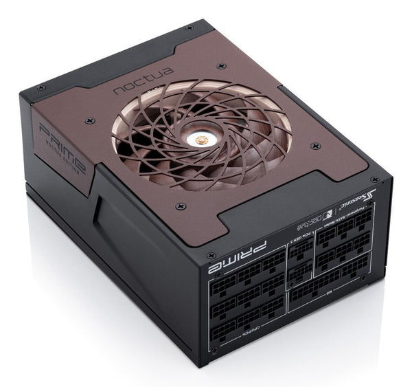 Seasonic Prime TX-1600 Noctua Edition enhed til strømforsyning 1600 W 24-pin ATX ATX Sort