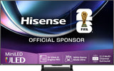 Hisense 55U7Q PRO 139,7 cm (55") 4K Ultra HD Smart TV Wi-Fi Sort 500 cd/m²