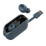 JLab IEUEBGOAIRRNVYBLK82 hovedtelefoner/headset Trådløs I ørerne Musik USB Type-A Bluetooth Marineblå
