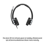 HP Poly Mission 625 Stereo USB Wired Headset