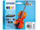 Epson 250 Violin Claria Photo HD blækpatron 1 stk Original Standard udbytte Sort, Blå, Lys cyan, Lys magenta, Magenta, Hvid