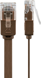 Goobay 95892 netværkskabel Brun 1,5 m Cat6 U/UTP (UTP)