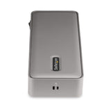 StarTech.com 129UE-USBC-KVM-DOCK KVM Switch Sølv