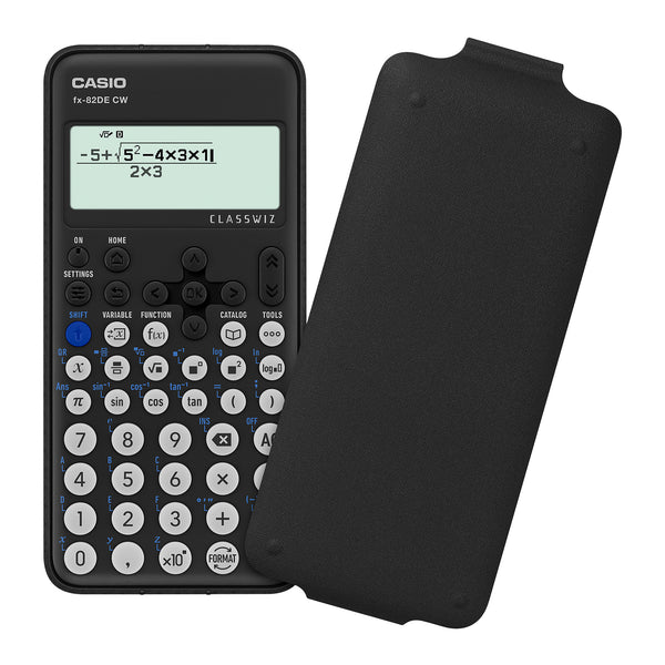 Casio FX-82DE CW regnemaskine Lomme Videnskabelig Sort