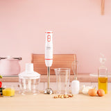 Solac BA5614 Nedsænkning blender 1000 W Rød, Transparent, Hvid