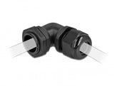 DeLOCK 60296 kabelforskruning Sort Plast 1 stk