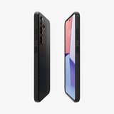 Spigen Liquid Air mobiltelefon etui 15,8 cm (6.2") Cover Sort